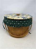 Longaberger 1997 hostess sewing basket