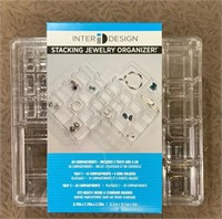 40 Compartment Stacking Jewelry Organizer