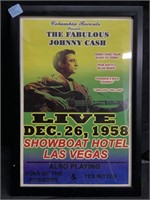 Johnny Cash at The Showboat Hotel Las Vegas Lobby