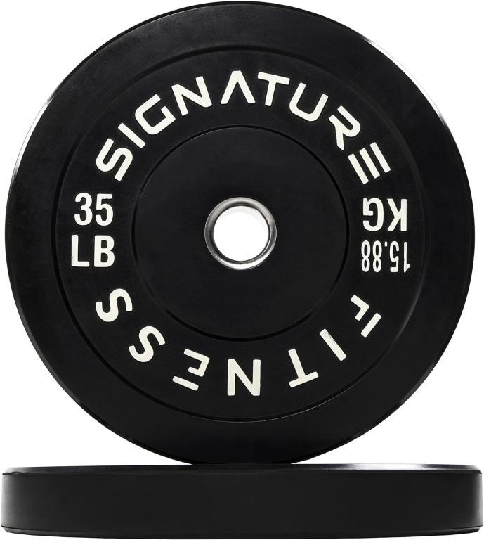 FM7970  Signature Fitness 2 Olympic Bumper Plate
