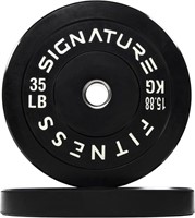FM7968  Signature Fitness 2 Olympic Bumper Plate