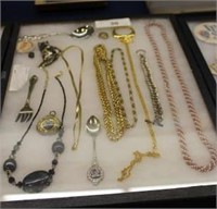 SELECTION OF COSTUME JEWELRY AND MORE