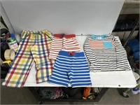 Size 2-3Y kids mini boden shorts pants and shirt