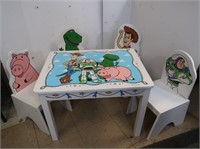 Toy Story Child's Table & 4 Chairs (sturdy,