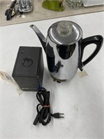 Kewpie Camera & Coffee Matic Percolator