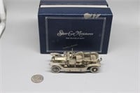 Franklin Mint Silver Car Minature Sterling Silver