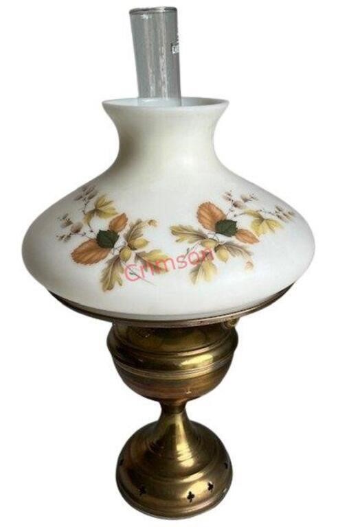 Antique Brass Persian Kerosene Lamp