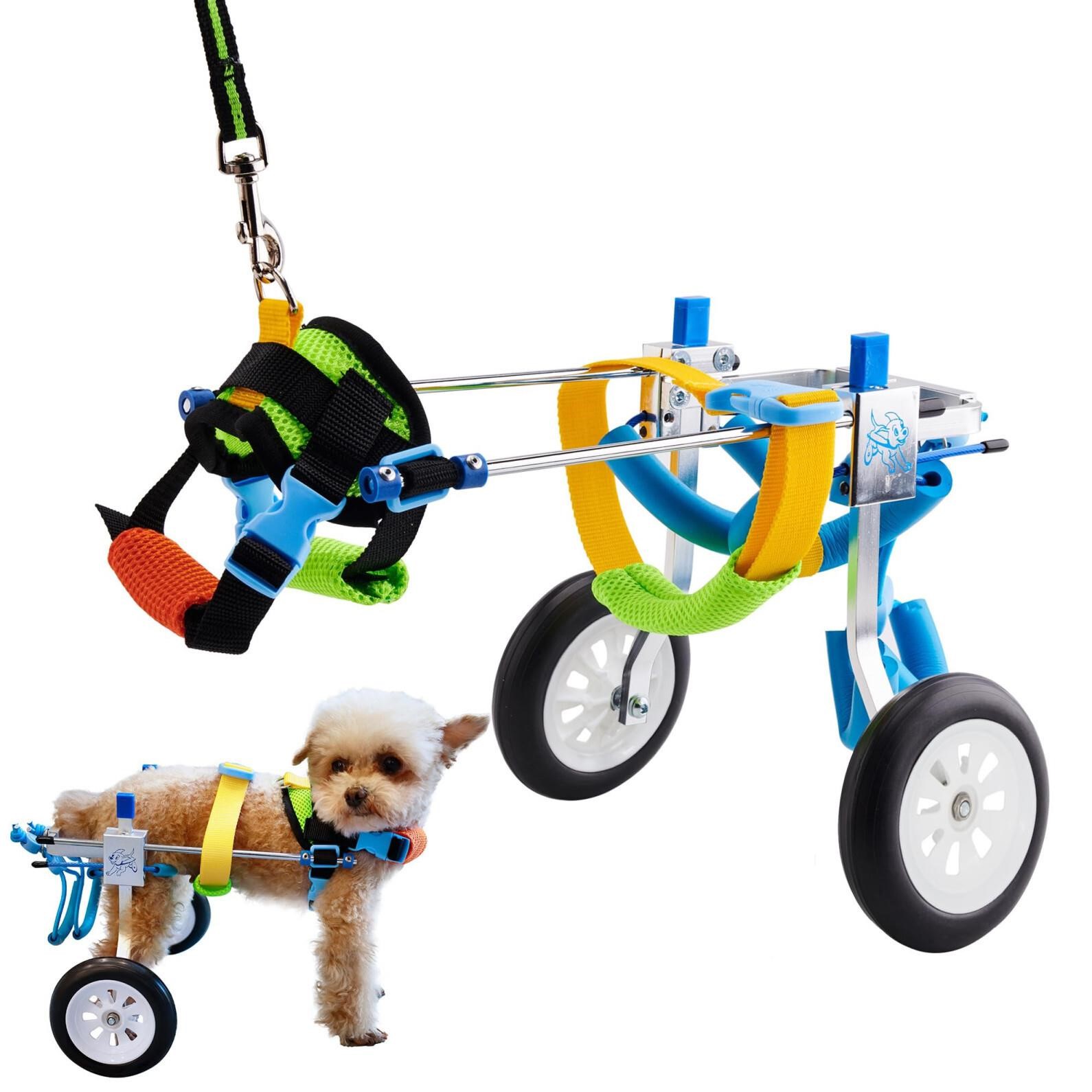 Adjustable Dog Wheelchair for Back Legs| Pet Whee