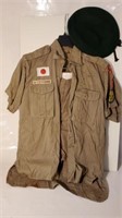 Japanese Boy Scouts Uniform & Beret