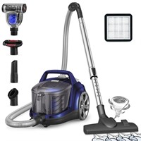 Aspiron Canister Vacuum Cleaner  Lightweight