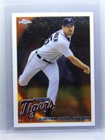 Justin Verlander 2010 Topps Chrome