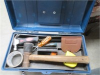 Blue Tool Box and Tools