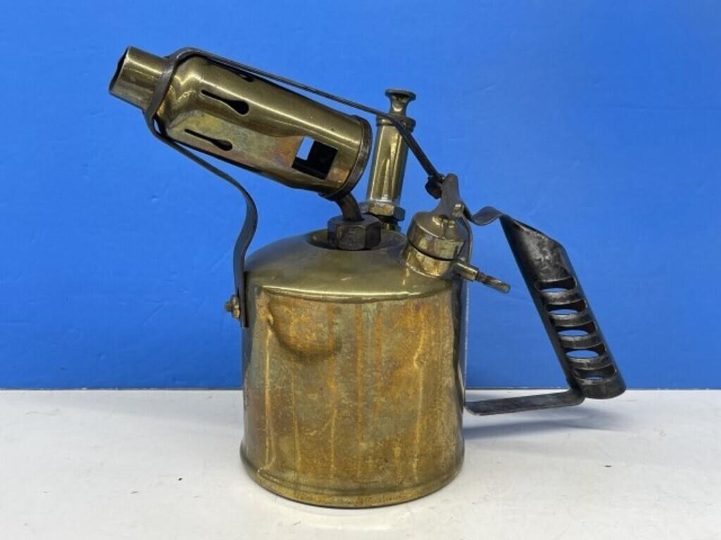 Heavy Brass 9 In. Blow Torch Governor Paraffin