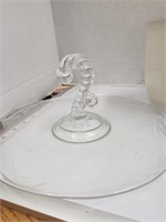 Vintage Fosteria Glass Serving Dish