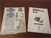 Vintage Gran Cushman Parts GC-300, GC-400,Book