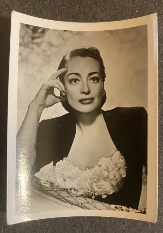 JOAN CRAWFORD: Antique Tobacco Card (1951)