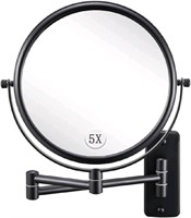DECLUTTR Store Wall Mounted Makeup Mirror with 5X