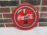 12" Coca Cola Wall Clock (scuff on front)