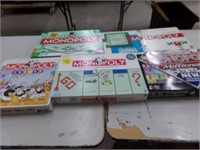 5-Vintage 7 modern monopoly games