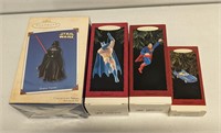 Hallmark (4) Star Wars, DC Comics