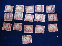 1920's Golden Gate 20 Cents US Postage Stamps