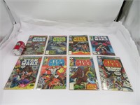 8 comic books vintages Star Wars