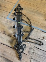 Medieval Gothic Hanging Wall Sconce