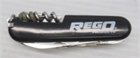 Multi-tool folding knife "Rego products" company