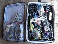 Suitcase Full of Misc. Wire & Cables