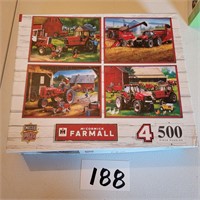 Four Tractor Puzzles in One Box