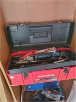 Plastic Craftsman Toolbox and Contents