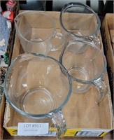 4 MEASURING GLASSES