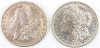 Coin 2 Morgan Silver Dollars 1892 & 1900-S