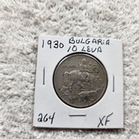 1930 Bulgaria 10 Leva XF