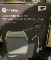 GE Under Sink Tankless R/O Filtration System $399