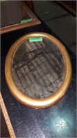 SMALL OVAL MIRROR