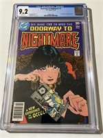 DC Comics Doorway to Nightmare#1 CGC 9.2