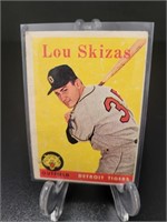1958 Topps , Lou Skizas baseball card