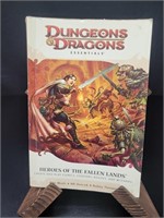 D & D Essentials : Heroes of the Fallen Land book