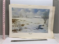 1980 First Snow By C. Maglinger