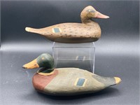 Mid Century Wood Ducks