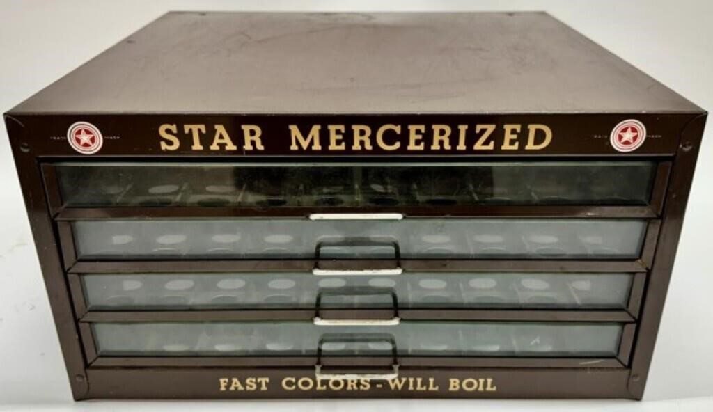 STAR SEWING SPOOL CABINET