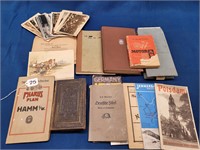 Lot of Early German Books, Maps, Brochures & More