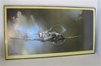 Framed Vicers Supermarine Spitfire MK V B of 243