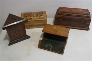 Trinket Boxes, Lodge Collection Box, Etc.