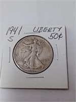 1941 Liberty Half Dollar