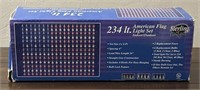 234 bulb - American flag light set