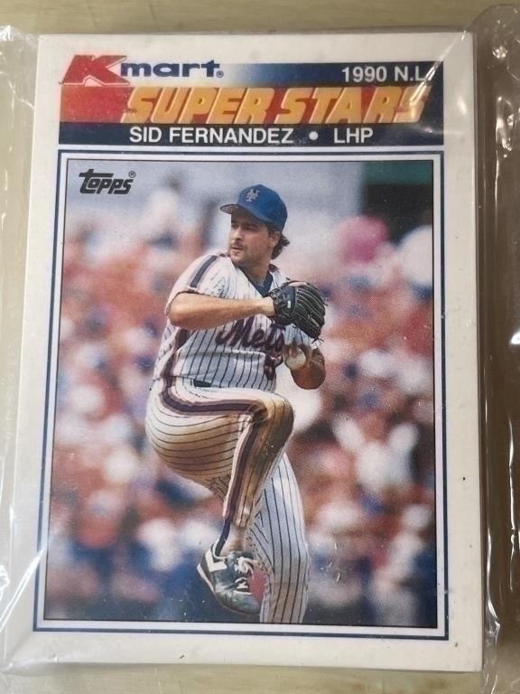 25 1990 Topps Sid Fernandez #11 Kmart SuperStars!