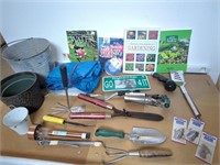 Big Outdoor and Garden Lot feat. Tools, Tarp,