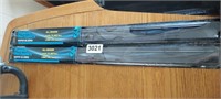 (2( POPULAR MECHANICS 24" WIPER BLADES, NEW